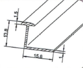 Reimo Curtain rail single run plastic - - 561220 | Stahlor image 2
