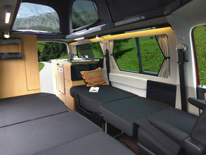 Reimo Variotech 1000 Single Seat / Sleeping Seat, Passenger Side, Austin T6 Upholstery - image 2