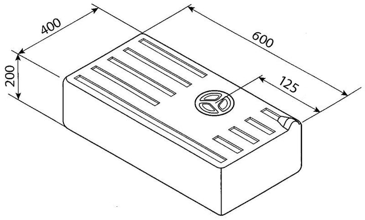 Water tank 47 / 78 liters -