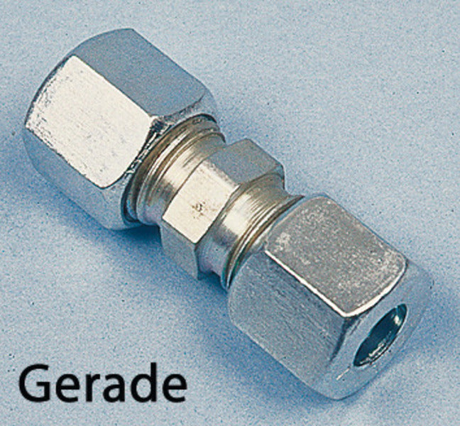 Verschraubungen Gasinstallation -