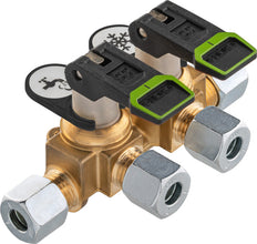 GOK Gas-Verteilerblock kurz - Verschiedene Auführungen - - 75514 | Stahlor image 1