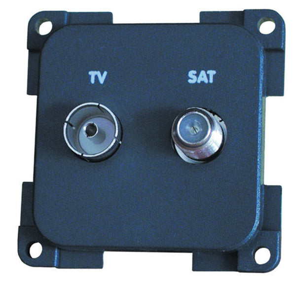CBE TV + Sat socket - - 82142 | Stahlor image 1