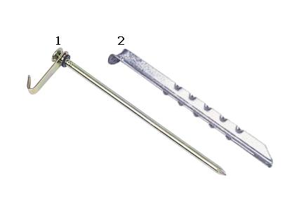 HEUSS Tent pegs - For hard floors - - 90273 | Stahlor image 1