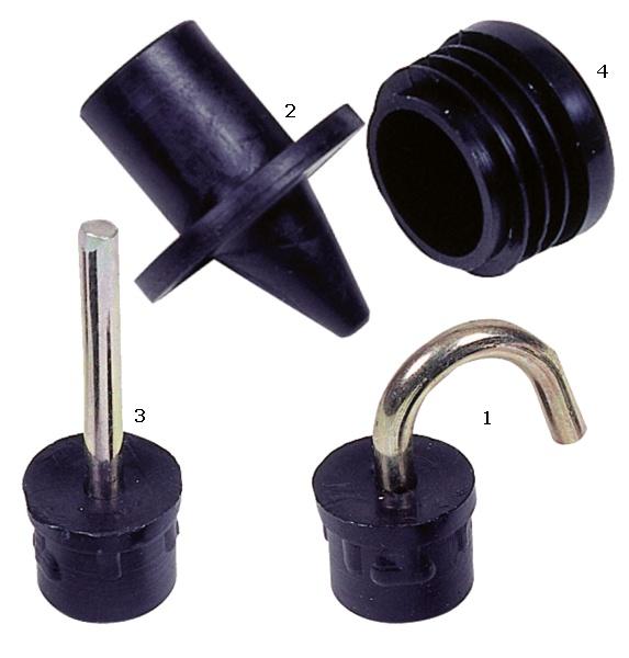 Tent rod mandrel, ground tip, tent rod tip -