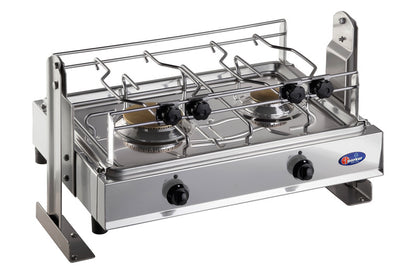 Parker professional surface-mounted gas stove for maritime use
