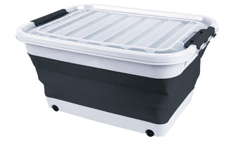 Camp4 Aufbewahrungsbox 30l faltbar mit Deckel u.Rollen - - 940293 | Stahlor image 3