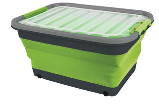 Camp4 Aufbewahrungsbox 30l faltbar mit Deckel u.Rollen - - 940293 | Stahlor image 1