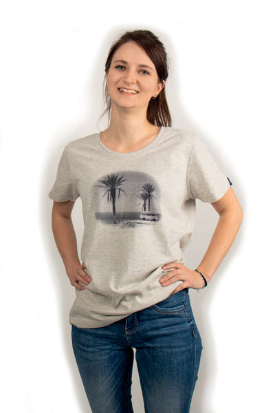 Reimo T-Shirt Damen VW, hellgrau-melange, 100% Baumwolle - - 97238 | Stahlor image 1