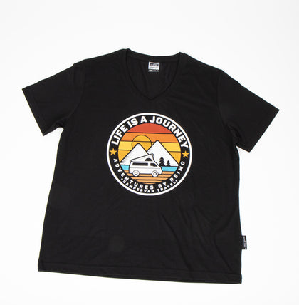 Reimo T-Shirt "Life Is a Journey", Women's, Size S