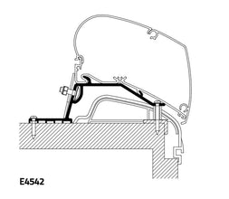 Reimo Thule Roof Mount Adapter for Hobby - - 4542 | Stahlor image 2
